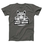 Angery Cat Coffee Drink Unisex T-Shirt